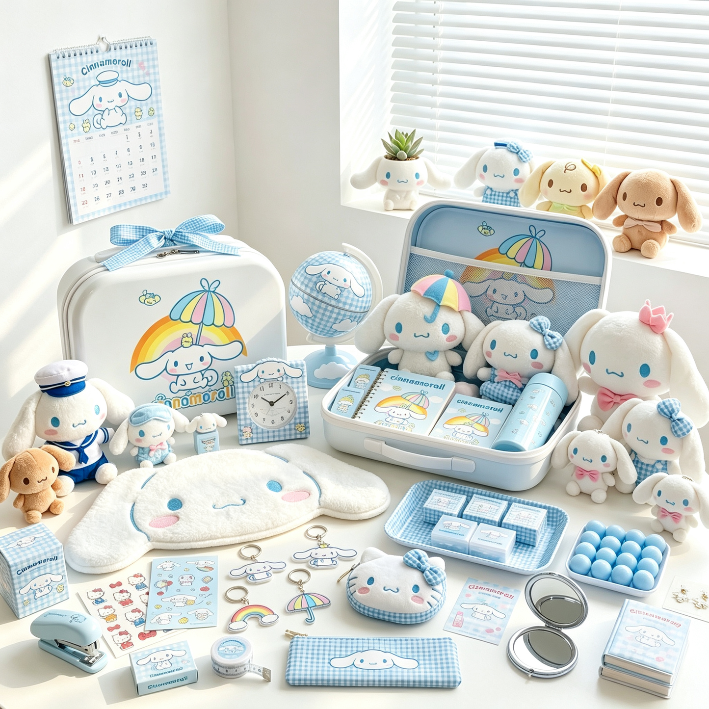 Plush Surprise Suitcase Gift Set – 14" Edition