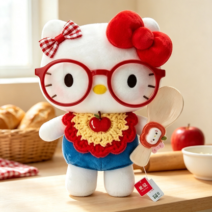 Cute Cartoon Plush Collectible Dolls, Soft Stuffed Figure for Display &amp; Gift